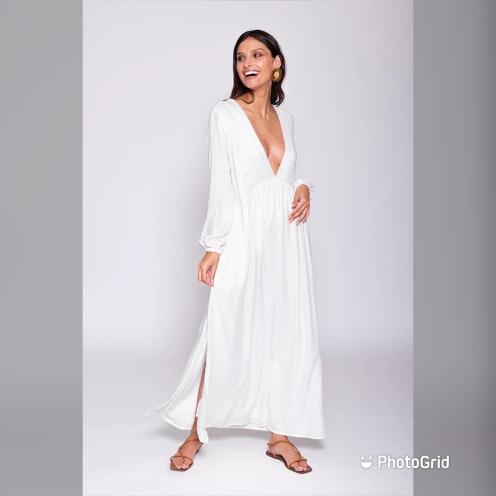 NWT Sundress M/L CHICAGO LONG DRESS SAINT BARTH DIAMANT